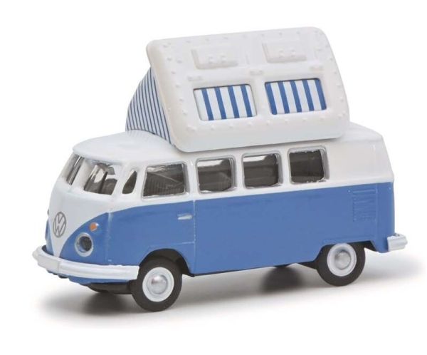 SCH26711 - VOLKSWAGEN T1c Wohnmobil blau-weiß - 1