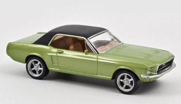 NOREV270585 - FORD Mustang Coupe 1968 Metallic-Grün - Jet-Car - 1