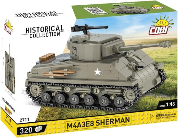 COB2711 - Panzer M4A3E8 SHERMAN - 320 Teile - 1