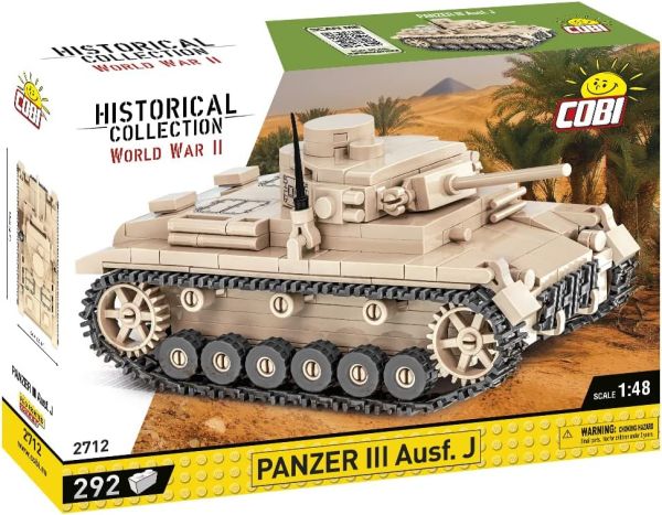 COB2712 - Panzer PANZER III AUSF.J - 297 Teile - 1