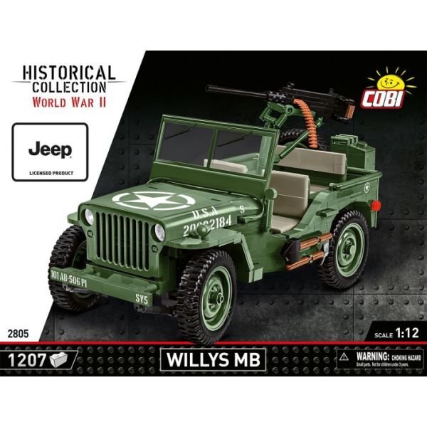 COB2805 - JEEP Willys MB - Exklusive Edition - 1207 Teile - 1