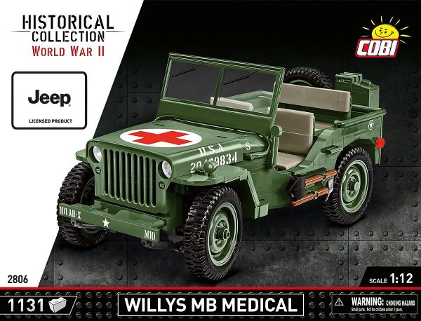 COB2806 - JEEP Willys MB Medical - 1131 Teile - 1