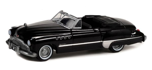 GREEN28110-A - BUICK roadmaster Convertible 1949 schwarz aus der Serie BLACK BANDIT unter Blister. - 1