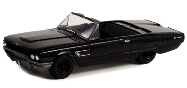 GREEN28110-B - FORD Thunderbird Cabrio 1965 schwarz aus der Serie BLACK BANDIT unter Blister. - 1