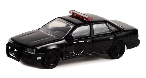 GREEN28110-F - FORD Taurus 1988 Black Bandit Police aus der Serie BLACK BANDIT in Blisterverpackung. - 1