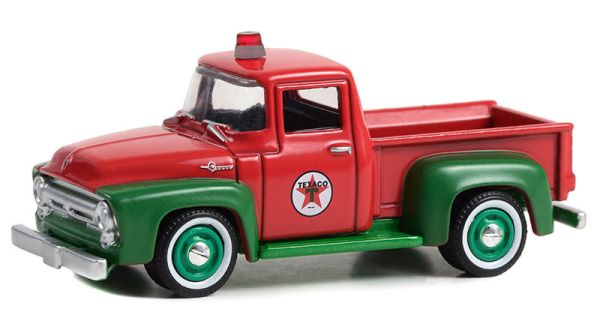 GREEN28120-A - FORD F-100 Pick-up rot und grün 1954 TEXACO 120 Jahre in Blisterverpackung. - 1