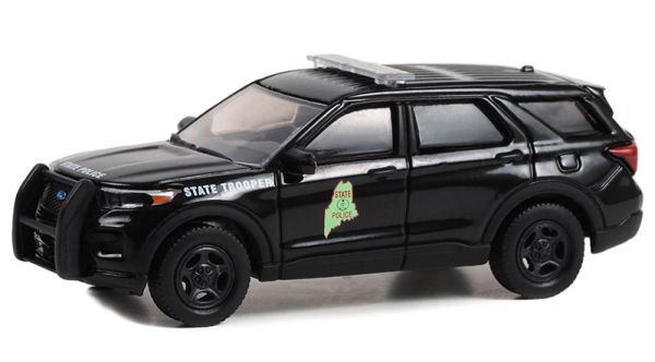 GREEN28120-E - FORD Police Interceptor Utility 2021 100. Jahrestag der Polizei des Bundesstaates Maine - 1