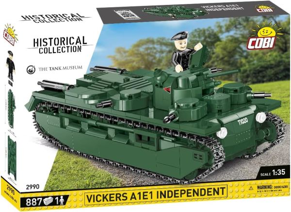 COB2990 - Panzer VICKERS A1E1 Independent - 887 Teile - 1