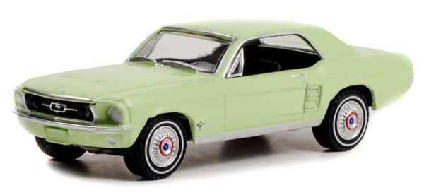 GREEN30353 - FORD Mustang Coupé 1967 grün aus der Serie SHE COUNTRY Special unter Blisterverpackung. - 1