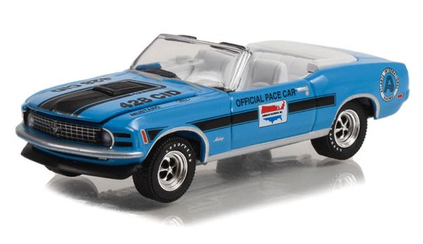 GREEN30363 - FORD Mustang mach 1 428 cobra jet aus der Serie ATLANTA INTERNATIONAL RACEWAY unter Blisterverpackung. - 1