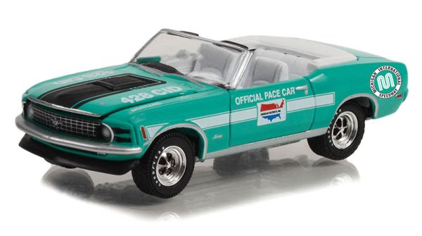 GREEN30364 - FORD Mustang mach 1 428 cobra jet aus der Serie MICHIGAN INTERNATIONAL SPEEDWAY in Blisterverpackung. - 1