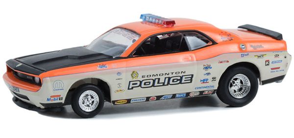 GREEN30369 - DODGE Challenger R/T 2008 Edmonton Police aus der Blueline Racing Serie in Blisterverpackung. - 1