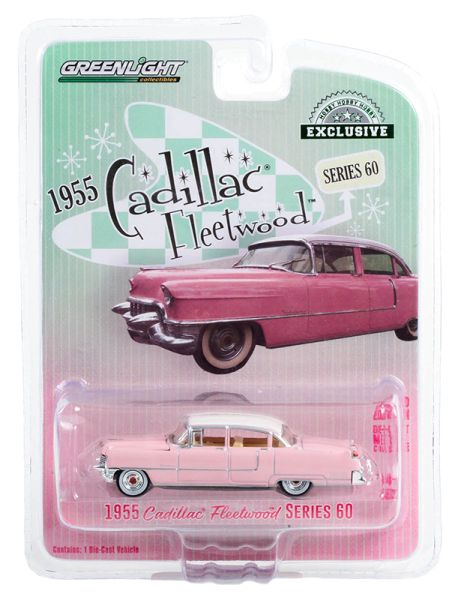 GREEN30396 - CADILLAC Fleetwood Séries 60 1955 Rose in Blisterverpackung. - 1