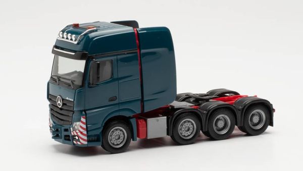 HER304368-005 - Lkw 6x4 MERCEDES ACTROS SLT blau - 1