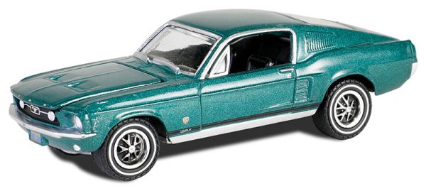 GREEN30505 - FORD Mustang GT Fastback 1967 grün aus der Serie HIGH COUTRY SPECIAL in Blisterverpackung - 1