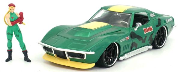 JAD30837 - CHEVROLET Corvette Stingray 1969 mit Figurine CAMMY - 1