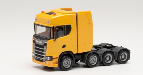 HER308601-003 - SCANIA CS 20 HD 8x4 GELB SCHWERLASTZUGMASCHINE MAIGELB - 1