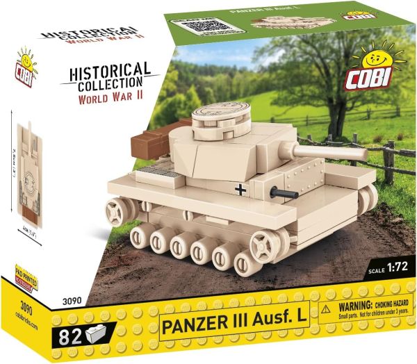 COB3090 - Panzer PANZER III Ausf.L – 82 Teile - 1