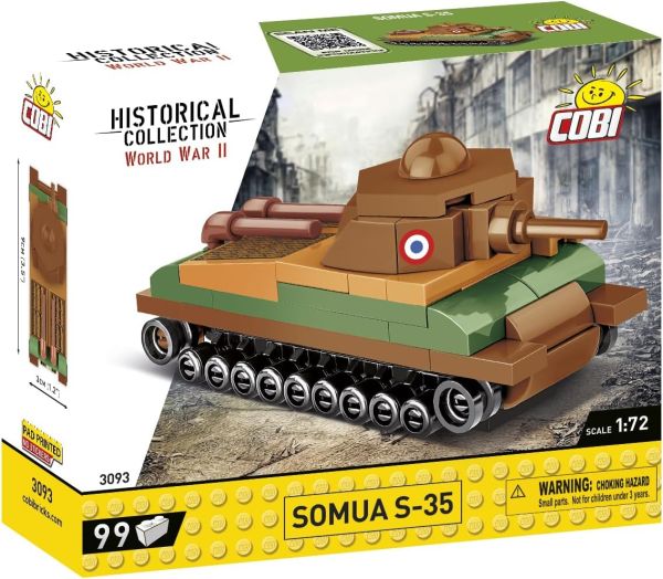 COB3093 - SOMUA S-35 Panzer – 99 Teile - 1