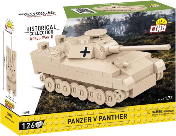 COB3099 - PANZER V PANTHER Panzer – 126 Teile - 1