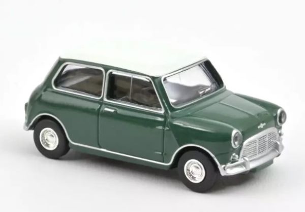 NOREV310523 - MINI COOPER S 1964 Mandelgrün mit weißem Dach. - 1