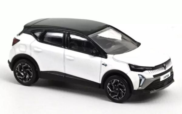 NOREV310970 - RENAULT Captur Esprit Alpine 2024 Perlmuttweiß und Schwarz - 1