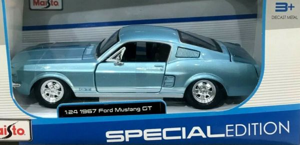 MST31260BL - FORD Mustang GT 1967 - blau - 1