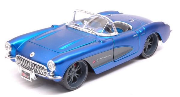 MST31323BL - CHEVROLET Corvette Cabriolet 1957 Blau - 1