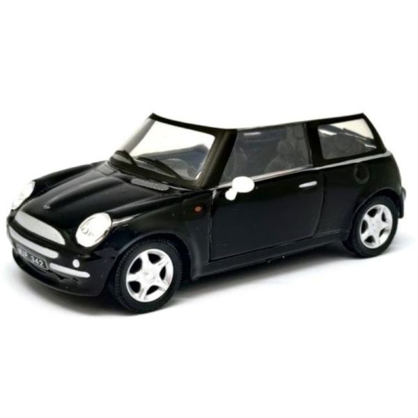 CAR31460 - MINI Cooper Schwarz mit weißem Dach - 1