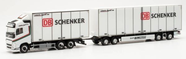 HER314909 - VOLVO FH GL 2020 6X4 mit 4-achsigem Anhänger DB SCHENKER - 1