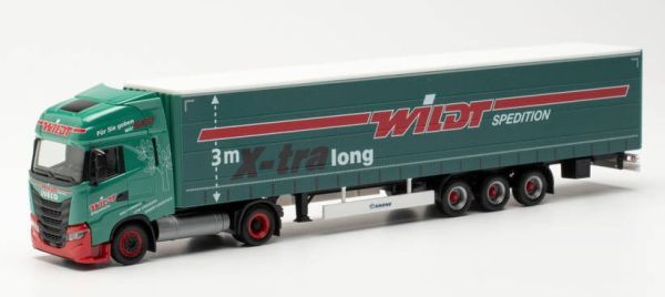 HER314947 - IVECO S-Way LNG 4x2 mit Planenanhänger 3 Achsen WILDT. - 1