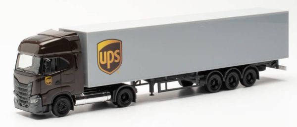 HER315036 - IVECO S-WAY LNG BOX 4x2 3-Achs-Sattelauflieger UPS - 1