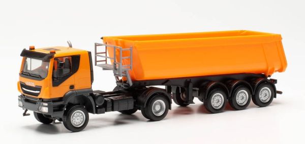 HER315111 - IVECO 4x2 mit 3-Achs-Kipper TRAKKER SCHMITZ - 1