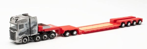 HER315159 - SCANIA CS 20 HD 8x4 mit Tieflader 6 Achsen - 1