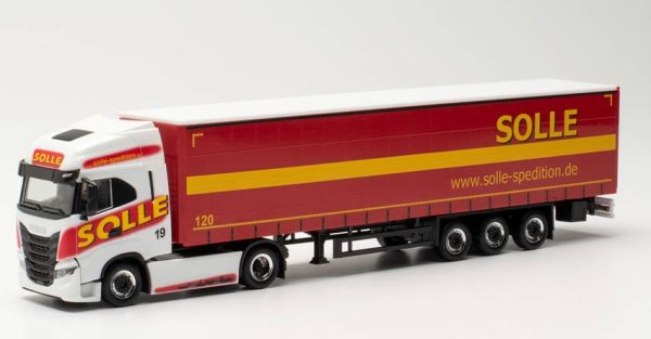 HER315326 - IVECO S-WAY 4X2 mit 3-achsigem Planenauflieger SOLLE - 1