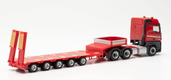 HER315579 - MERCEDES ACTROS BIGSPACE 6x4 mit Tieflader 5-Achser MORSCHHAUSER - 1