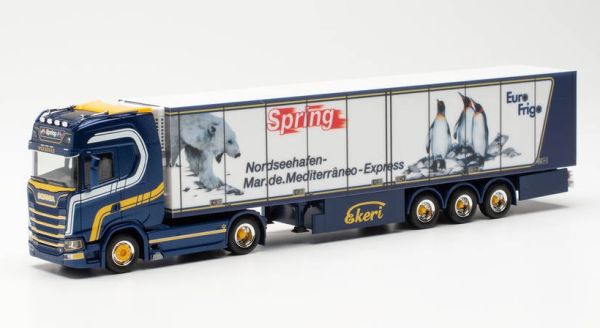 HER315586 - SCANIA CS 20 HD 4x2 mit 3-Achs-Sattelauflieger SPRING - 1