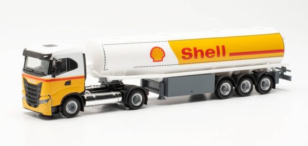 HER315685 - IVECO S-WAY ND 4x2 mit 3-achsigem Tankanhänger SHELL - 1