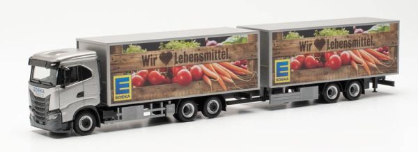 HER315746 - IVECO S-WAY ND LNG 6x4 mit 2-Achs-Kühlauflieger EDEKA - 1