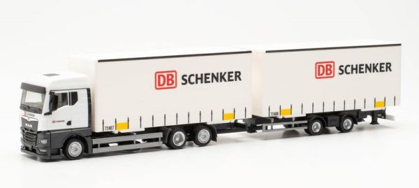 HER316040 - MAN TGX GM 6x2 Forwarder mit Anhänger 2 Achsen SCHENKER - 1