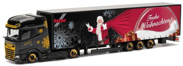 HER316392 - DAF XG+ L.Sz. 4X2 mit Anhänger 3 Achsen HERPA Weihnachten 2023 - 1