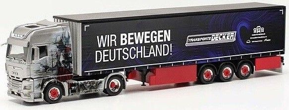 HER316453 - MAN TGX GX 4x2 mit 3-achsigem Anhänger TRANSPORTE DECKER DUREN - 1