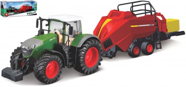 BUR31663 - FENDT 1050 Vario mit Presse - 1