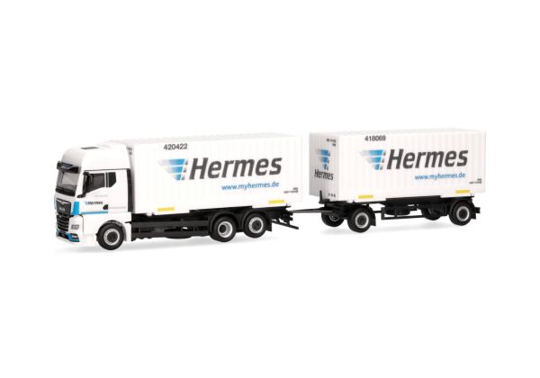 HER317658 - MAN TGX GX 6x2 mit 1+1-Achs-Anhänger HERMES - 1