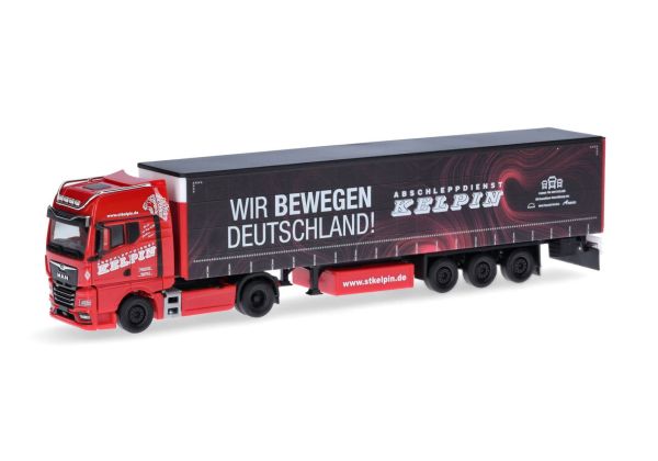 HER317771 - MAN TGX GX 4x2 mit 3-Achs-Planenanhänger KELPIN - 1