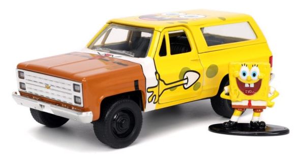 JAD31798 - CHEVROLET K5 Blazer mit Figurine BOB L'EPONGE 1980 - 1