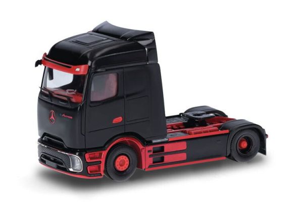 HER318211 - MERCEDES BENZ Actros 600 4x2 schwarz und rot - 1