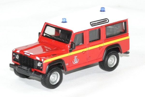 BUR32003POMPIERS - LAND ROVER Défender 110 Feuerwehrmann - 1