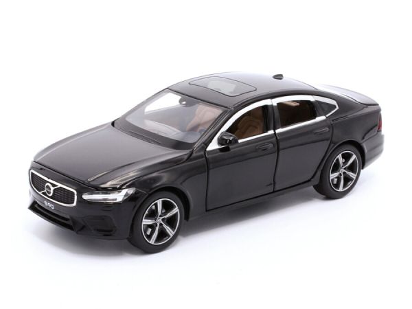 TAY32100012 - VOLVO S90 Schwarz mit Geräuschen und Lichtern - 1