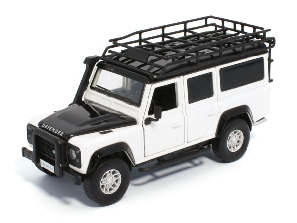 TAY32105011 - LAND ROVER Defender 110 weiß mit Geräuschen und Lichtern - 1